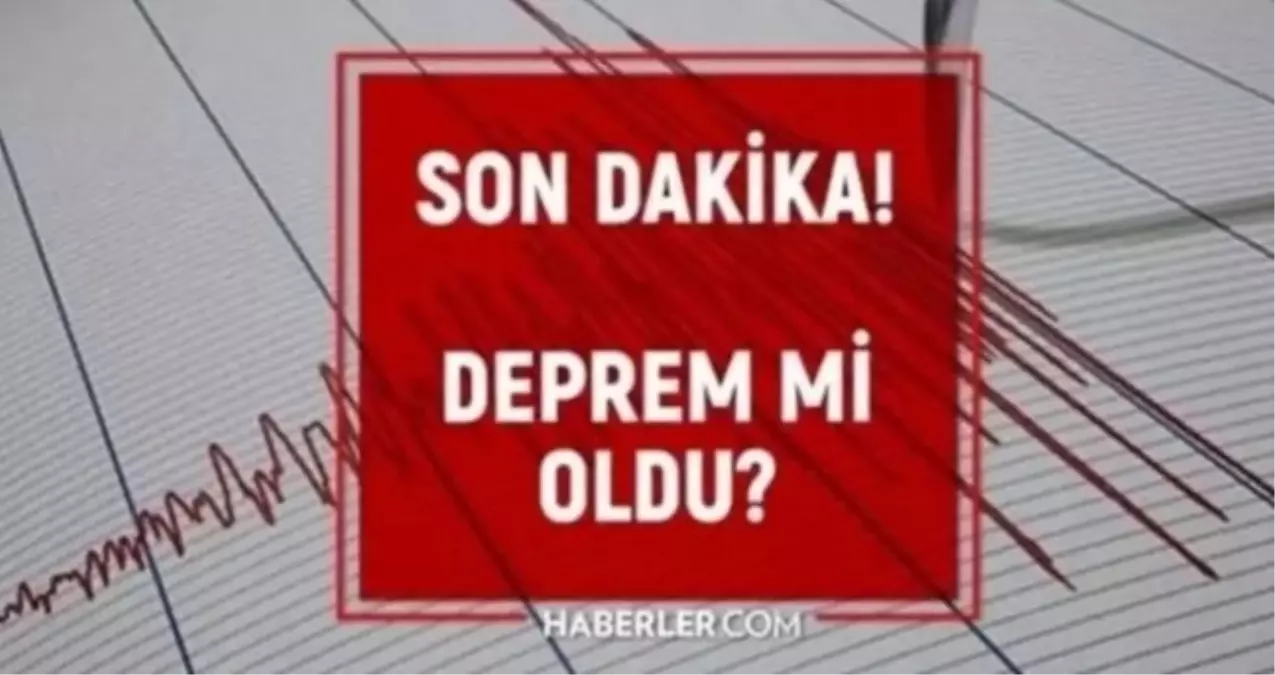 Bursa'da deprem mi oldu? SON DAKİKA! 17 Kasım Bursa'da az önce nerede deprem oldu?