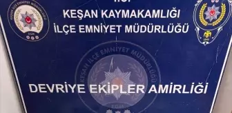 Keşan'da Uyuşturucu Operasyonu: 2 Gözaltı