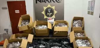 İzmir'de Uyuşturucu Operasyonu: 550 Bin Hap Ele Geçirildi