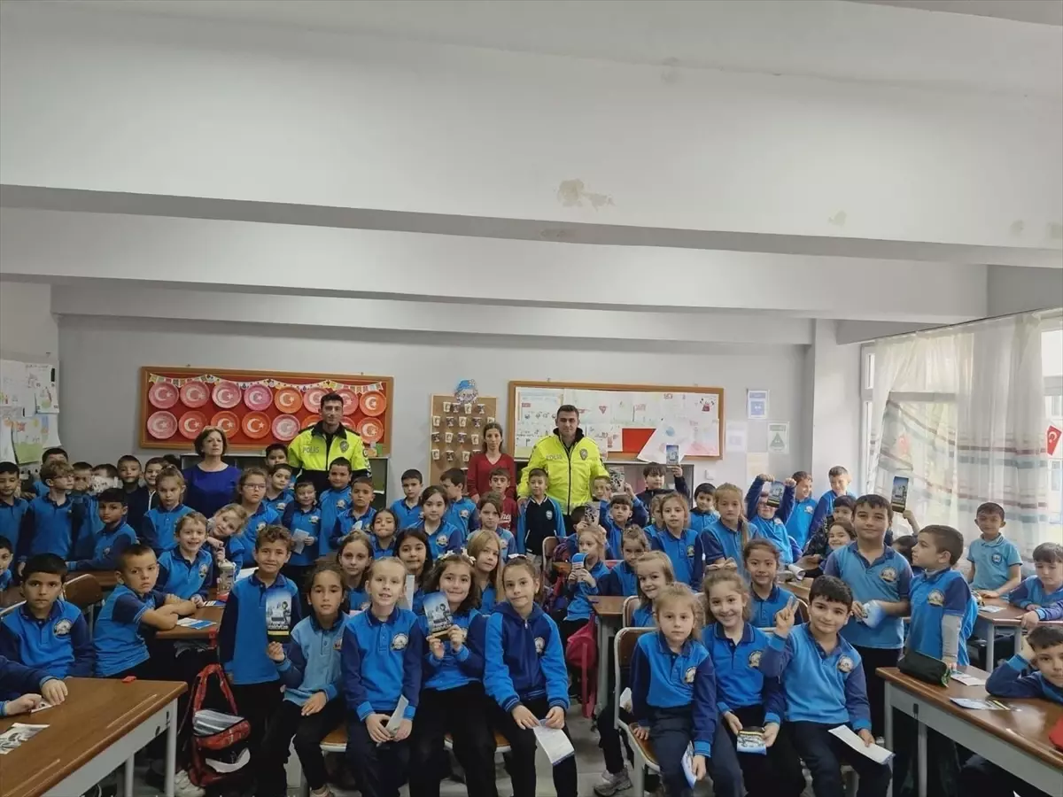 Kırklareli'nde Öğrencilere Trafik Eğitimi Verildi