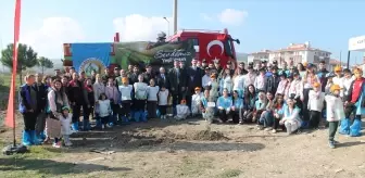 Manyas'ta ağaçlandırma etkinliği yapıldı