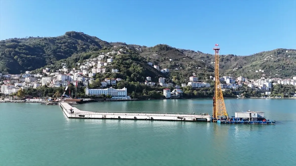 Ordu Kruvaziyer Turizmine Açılıyor: Rıhtım Uzatma Çalışmaları Devam Ediyor