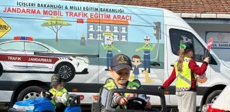 Çocuklara Trafik Güvenliği Eğitimi Verildi