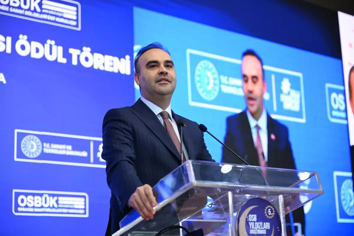 Bakan Kacır: OSB sayısını 371'e yükselttik