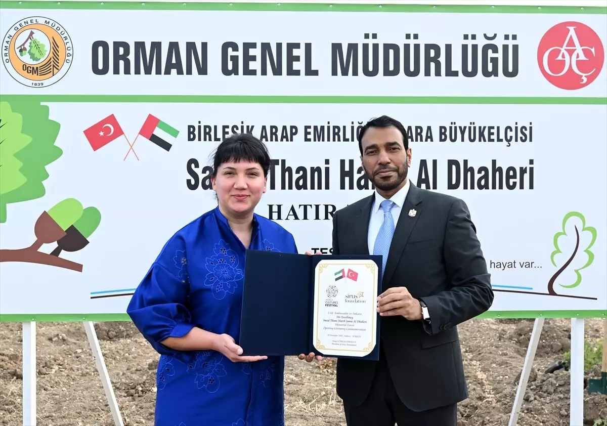 BAE Büyükelçisi Zahiri Onuruna Hatıra Ormanı Açıldı