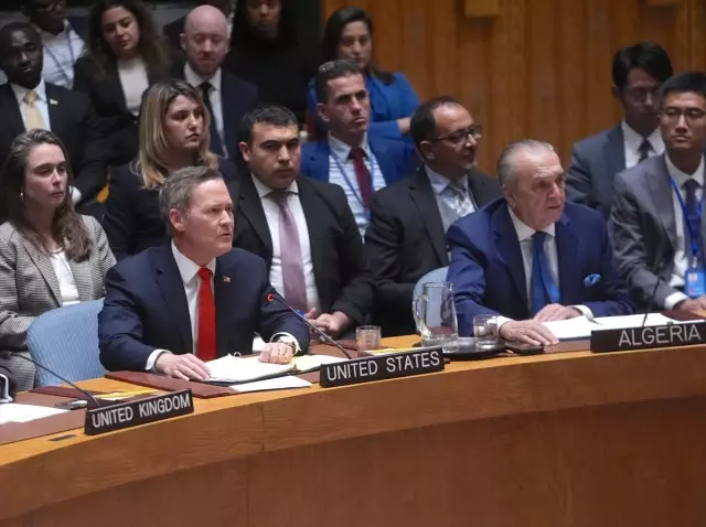 The U.S. Gaza draft was approved at the UNSC