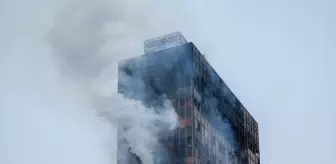 Zagreb'deki Gökdelende Gece Yangını: Söndürme Çalışmaları Devam Ediyor