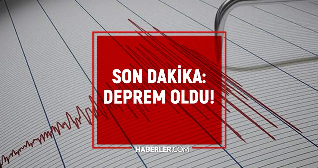 İzmir deprem mi oldu? SON DAKİKA! İzmir'de deprem mi oldu, az önce deprem nerede oldu?