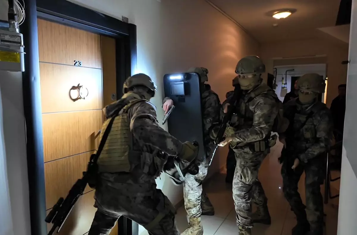 Kırklareli'nde 'Daltonlar' Operasyonu: 18 Gözaltı, 4 Tutuklama