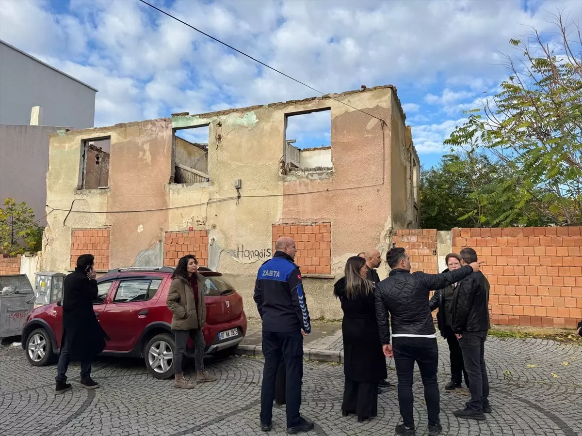 Kırklareli'nde Bağımlılıkla Mücadele İçin Metruk Binalar Tespit Edildi