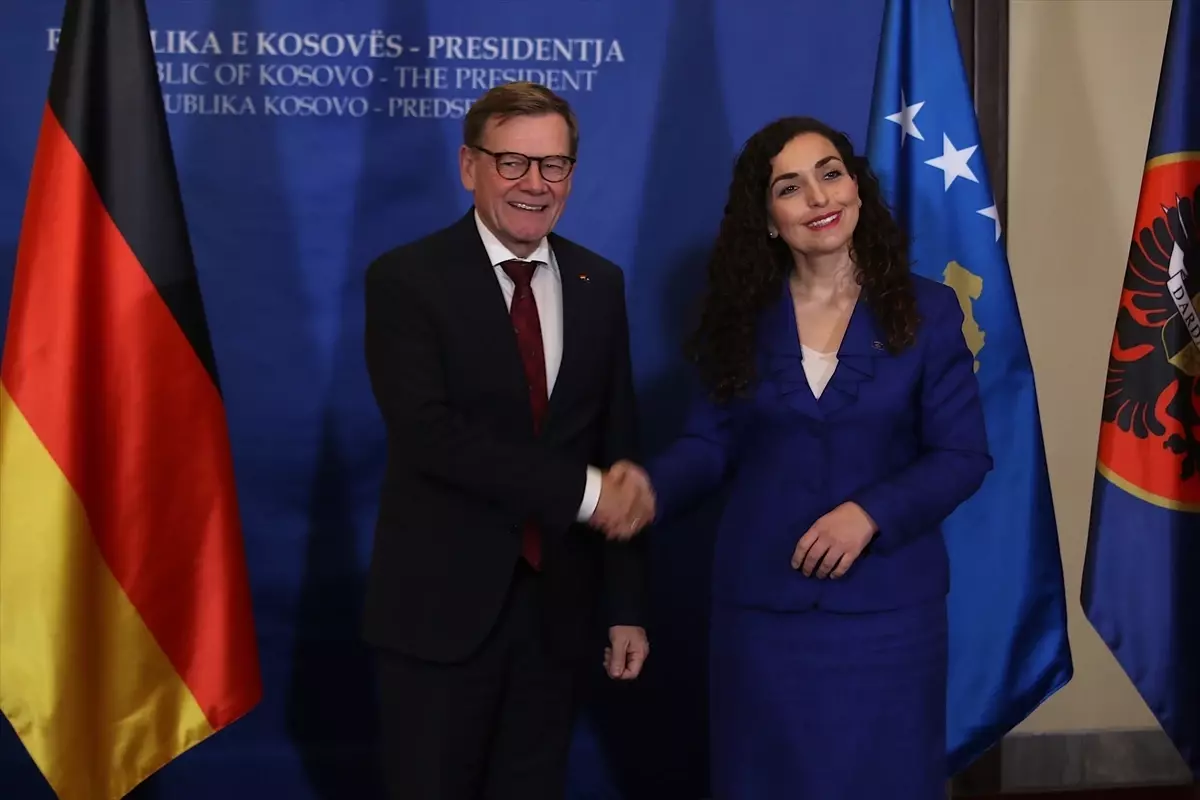 Kosova Cumhurbaşkanı Osmani, AB Üyeliği İçin Destek Talep Etti