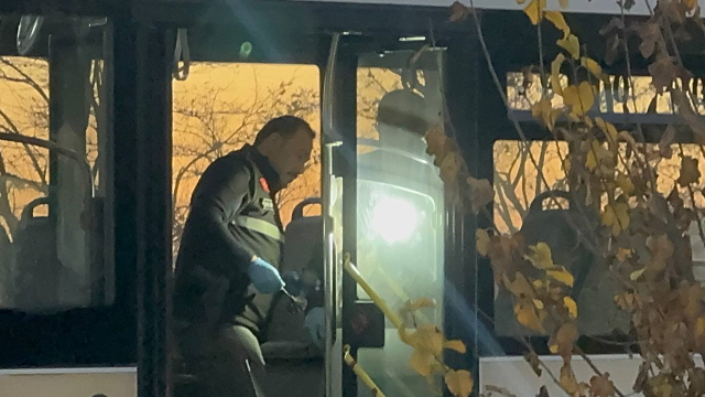 Murder for 'looking sideways' on the bus! Brutally killed in front of his wife