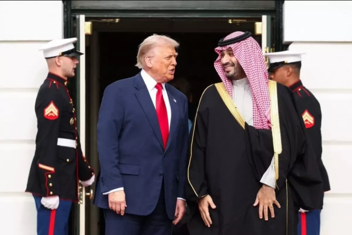 Suudi Prensi Beyaz Saray&apos;da: ABD&apos;ye yatırımları 1 trilyon dolara çıkaracağız