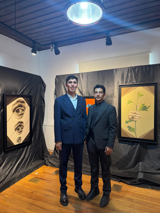 Batmanlı Genç Ressam Necat Cangir'den ilk solo sergi Batmanlı Genç Ressam Necat Cangir'den ilk solo sergi