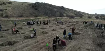 Çubuk'ta Anaokulu Öğrencileri Fidan Dikerek Doğa Sevgisi Aşılıyor