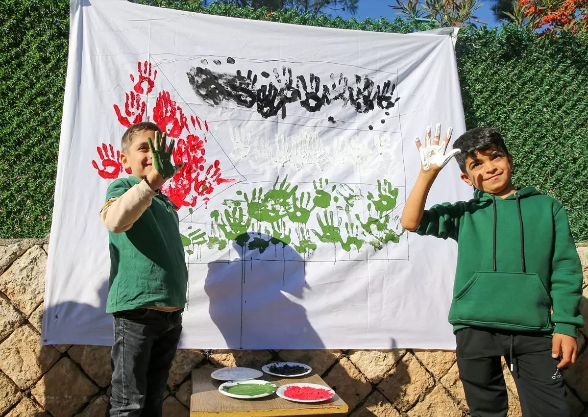 Eğil'de Öğrencilerden Filistin'e Destek Etkinliği