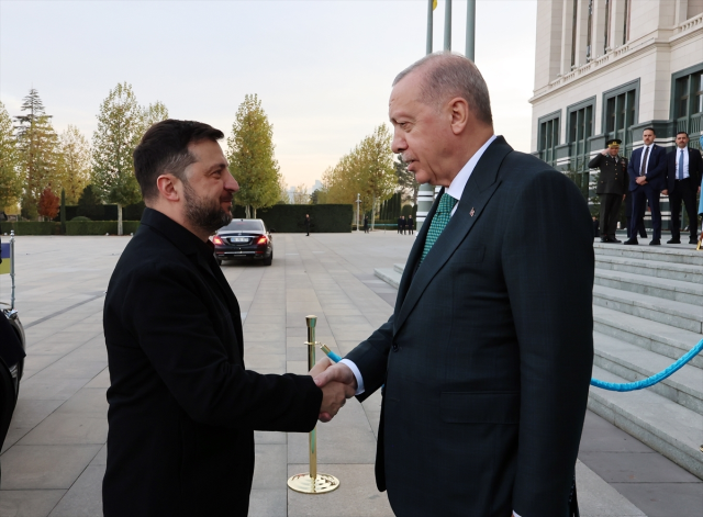 Erdoğan and Zelenski are meeting at Beştepe