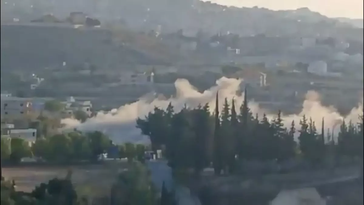 İsrail'den Lübnan'ın güneyine saldırı