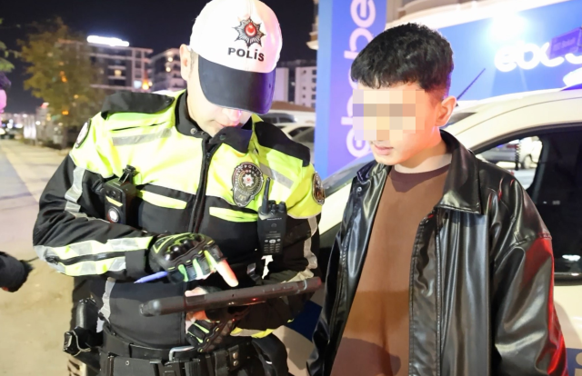 The 15-year-old driver led the police on a chase