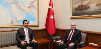 Bakan Güler, Libya Ulusal Ordusu Komutan Yardımcısı Hafter'i Kabul Etti