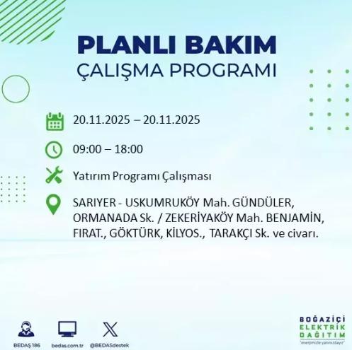 İstanbul elektrikler neden gitti?
