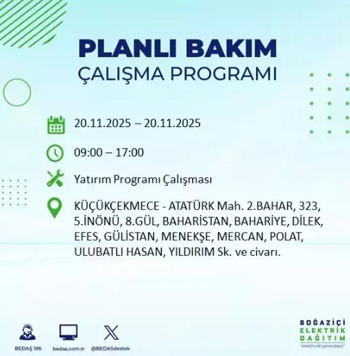 İstanbul elektrikler neden gitti?