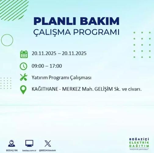 İstanbul elektrikler neden gitti?
