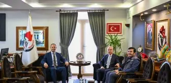 Kırklareli Valisi Uğur Turan, Belediye Başkanı Derya Bulut'u Ziyaret Etti