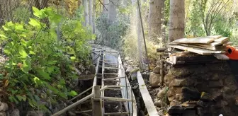 Mardin'de 600 Metrelik Sulama Kanalı İnşa Ediliyor