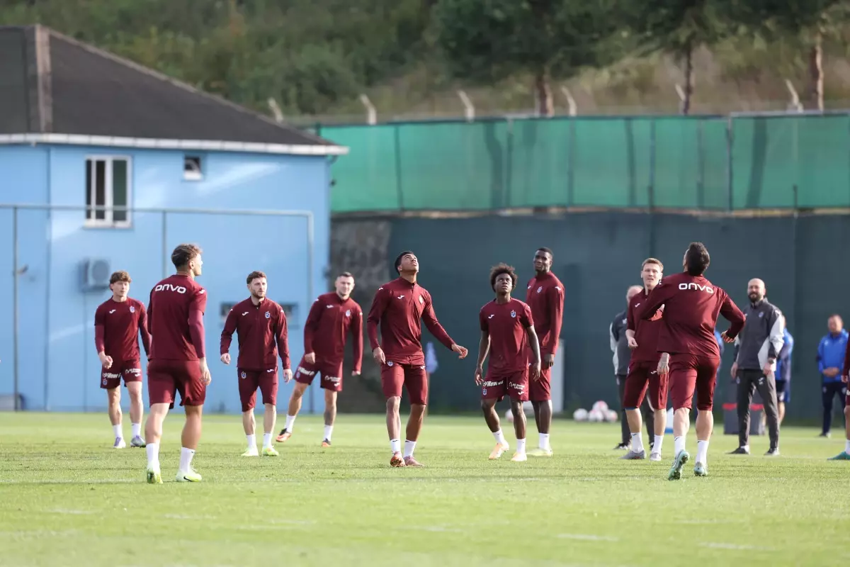 Trabzonspor, RAMS Başakşehir Maçı Hazırlıklarına Devam Ediyor