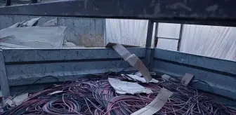 Van'da Güneş Enerji Kabloları Çalan İki Şüpheli Yakalandı