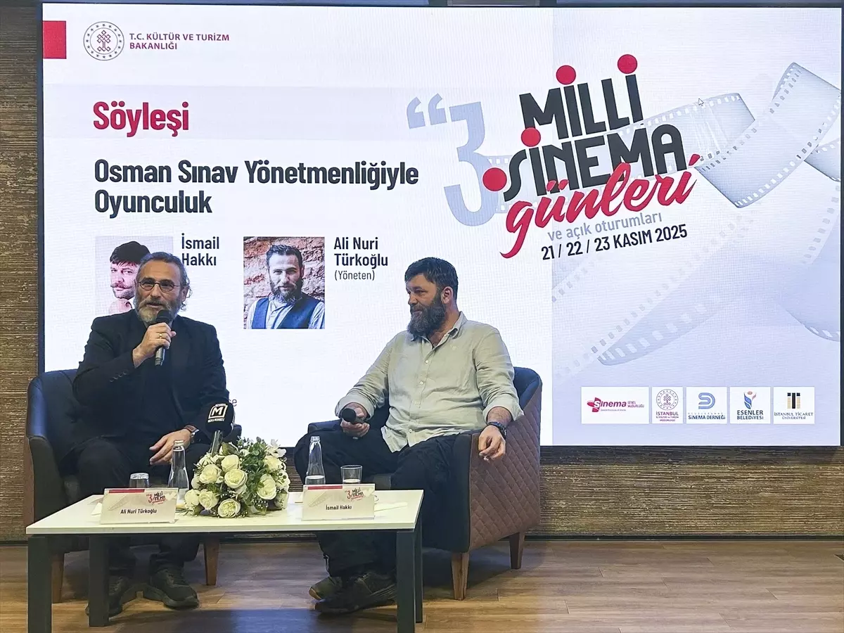 3. Milli Sinema Günleri Başladı: Osman Sınav'ın Sineması Ele Alındı