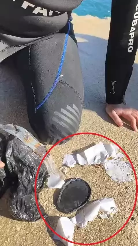 What was pulled from the dam was chilling! It was immediately taken out and burned