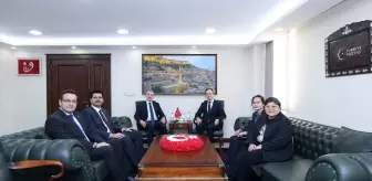 Çin Büyükelçisi Mardin Valiliğini Ziyaret Etti