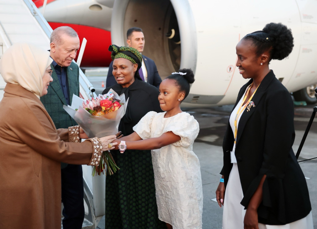 President Erdoğan arrived in South Africa for the G20 Leaders Summit