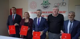 Edirne'de Meslek Liselerine İstihdam Garantili Protokol İmzalandı