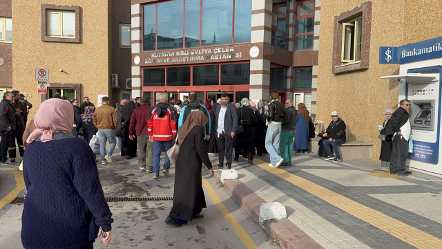 Patients spilled onto the street: Scary moments in Kütahya