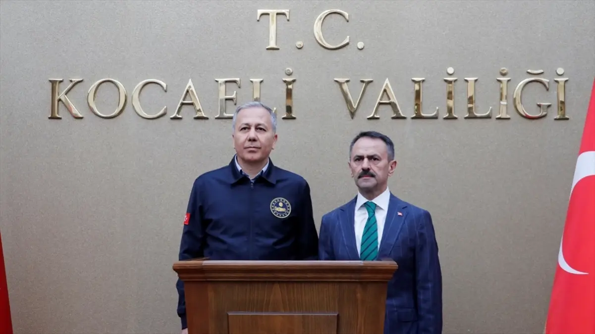 İçişleri Bakanı Ali Yerlikaya Kocaeli'de Ziyaretlerde Bulundu