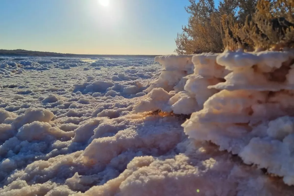 Sular çekildi, Tuz Gölü fotoğrafçıların yeni gözdesi oldu