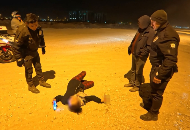 Response from Intoxicated Woman to Guards in Aksaray