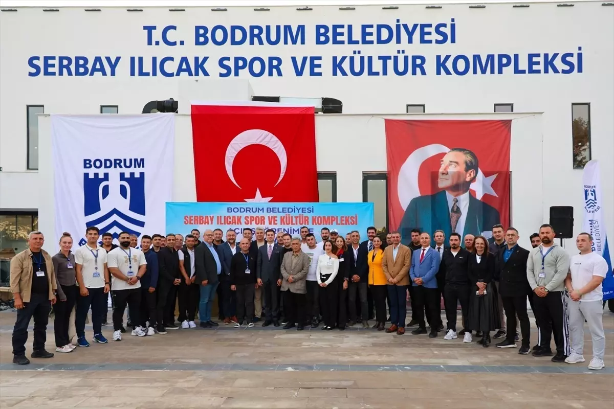 Bodrum'da Serbay Ilıcak Kültür ve Spor Kompleksi Yenilendi