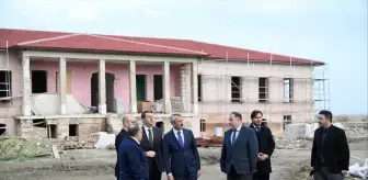 Edirne Valisi Yunus Sezer, Dini İhtisas Merkezi İnşaatını İnceledi