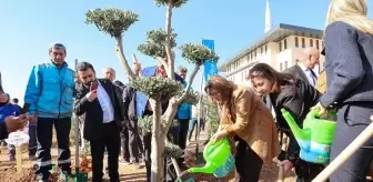 Gaziantep'te 'Yeşil Şehirler, Huzurlu Nesiller' sloganıyla fidan dikimi yapıldı