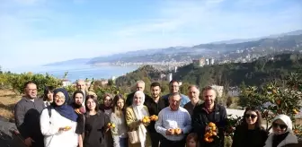 Rize'de 'Haydi Hep Birlikte Mandalina Hasadına' etkinliği düzenlendi