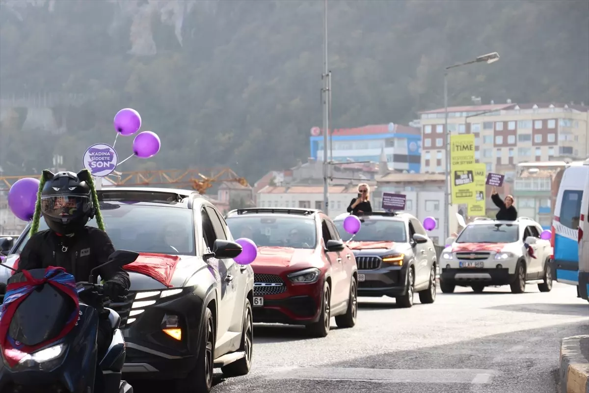 Trabzon'da 'Keşanlı Kadınlar Direksiyonda' Konvoyu Düzenlendi
