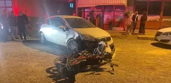Sinop'ta Motosiklet Kazası: Sürücü Yaralandı