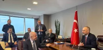 Ümit Özdağ Zonguldak'ta Temaslarda Bulundu