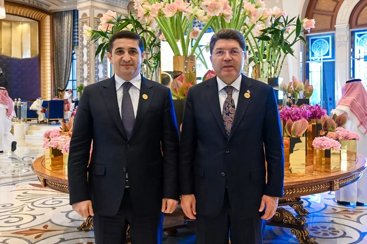 Bakan Tunç, Suudi Arabistan'da Uluslararası Adalet Konferansı'nda Görüşmelerde Bulundu