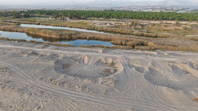 Sand thieves ravaged the beaches in Antalya, gendarmerie started patrolling day and night