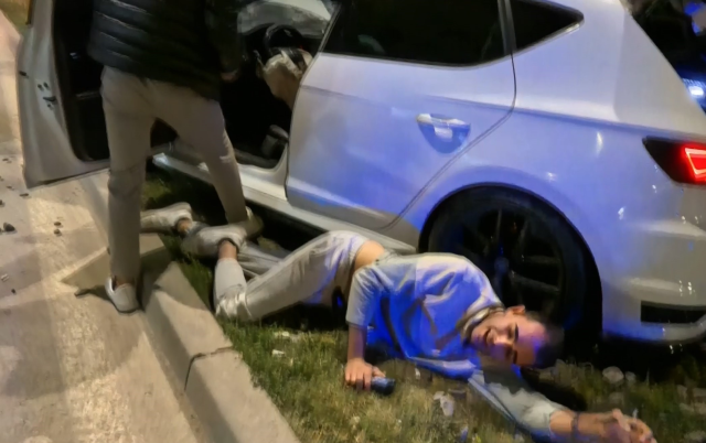 Two accidents in half an hour on the same road! The first words of the injured driver surprised everyone